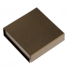 Elegantní dárková krabička v hnědé barvě - zavírání na magnet