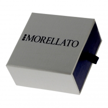 Krabička Morellato menší stříbrno-modrá 