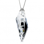 Stříbrný náhrdelník Preciosa Flawless Elegance Crystal 6687 00L - 45cm