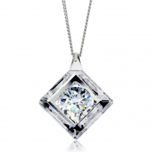 Stříbrný náhrdelník Preciosa Precious White 5116 00L - 45cm 