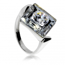 Stříbrný prsten Preciosa Precious White 5118 00