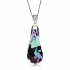 Stříbrný náhrdelník Preciosa Crystal Beauty Vitrail Light 6800 43L - 45cm