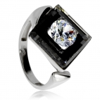 Stříbrný prsten Preciosa Precious Chrome 5118 40