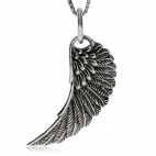 Stříbrný přívěsek - Starostříbrné andělské křídlo