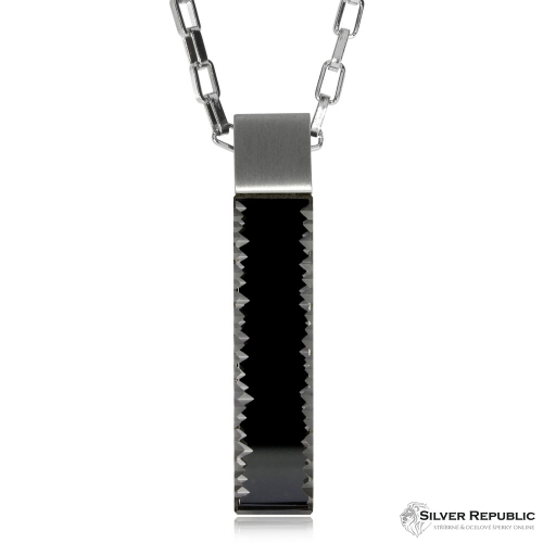 Ocelový náhrdelník Preciosa Jack Chrome 7261 40 - 50cm