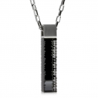Ocelový náhrdelník Preciosa Jack Chrome 7261 40 - 50cm
