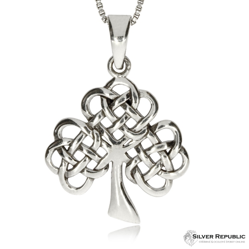 Stříbrný přívěsek - Amulet stromu života